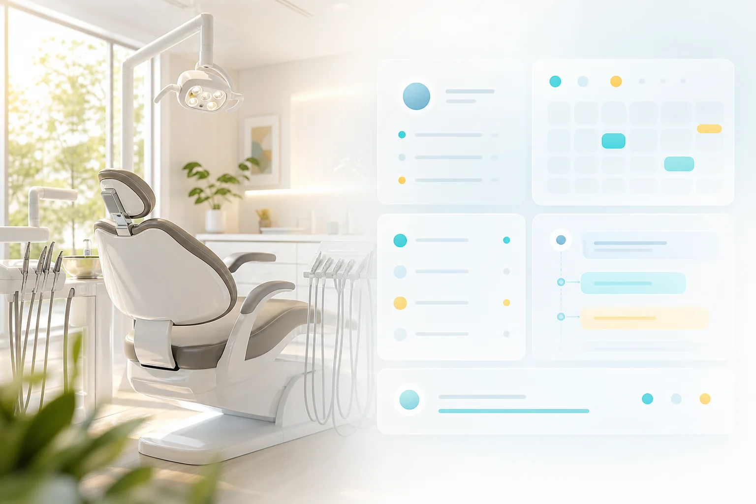 Dental clinics Expeli AI operations workflow visual