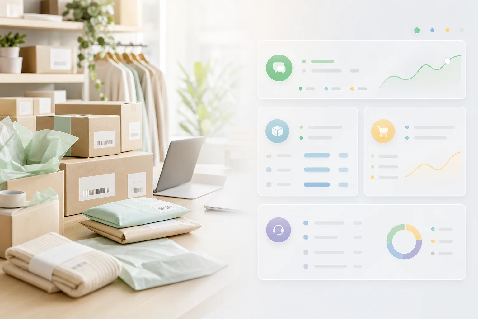 Ecommerce Expeli AI operations workflow visual
